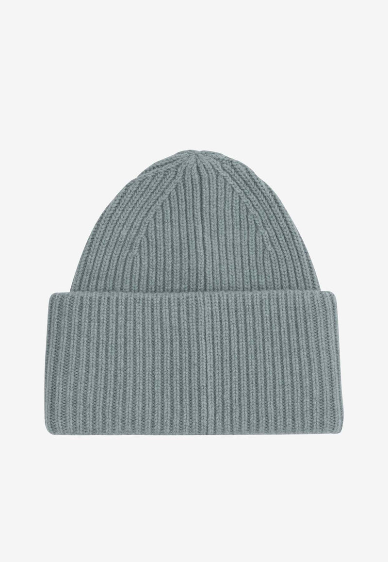 Acne Studios Face Patch Ribbed Beanie Light Blue C40424AAT_f3999f41-f428-4182-997e-c5c441bc2cbf