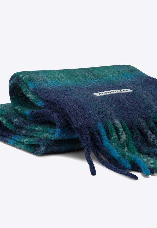 Acne Studios Plaid Check Fringed Scarf Multicolor CA0394AFY_dc8fcb5c-2c77-4f6e-ba99-72206b1f33c4