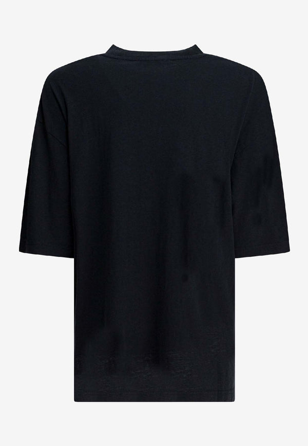 Acne Studios Graphic Print Faded T-shirt Black CL0391BM0_288a22c2-9af9-4755-8128-8676d85da83d