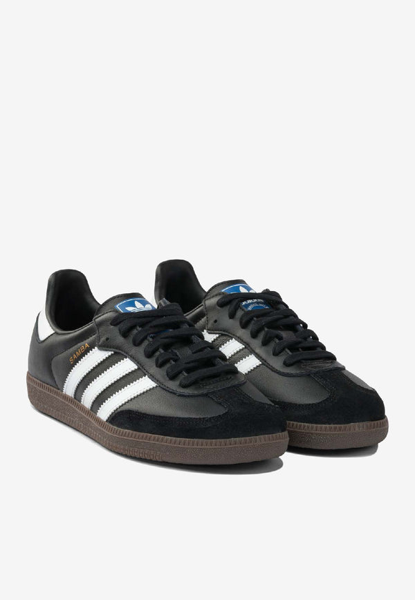 Adidas Originals Samba OG Leather Sneakers Black B75807CBLACK/FTWWHT/GUM5_499d0796-732c-4284-85f9-7b3b2aac232e