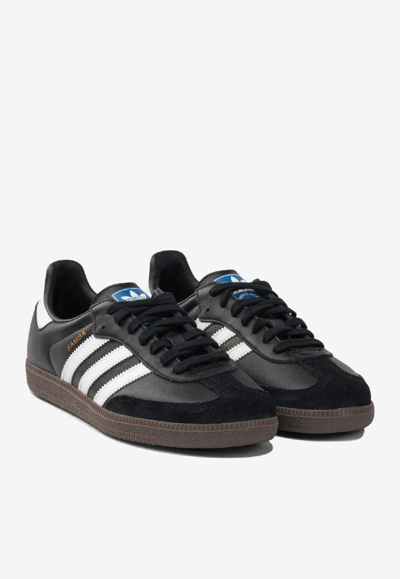 Adidas Originals Samba OG Leather Sneakers Black B75807CBLACK/FTWWHT/GUM5_499d0796-732c-4284-85f9-7b3b2aac232e