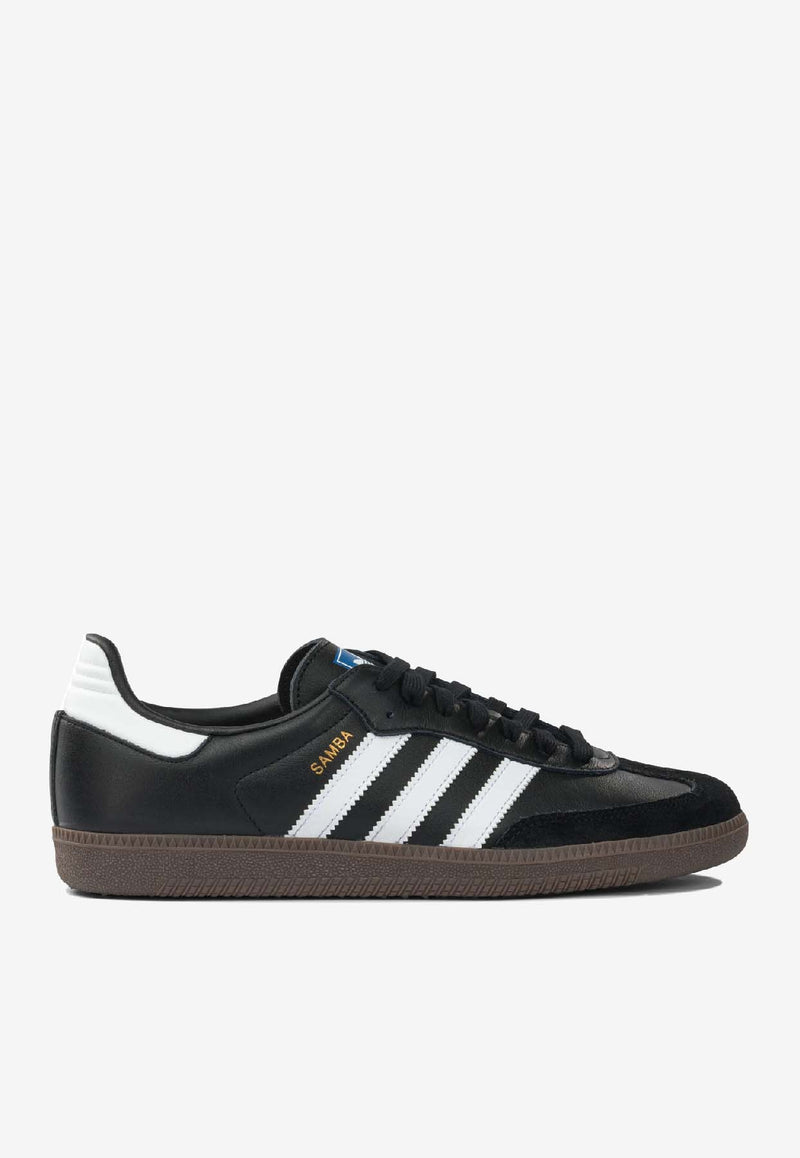 Adidas Originals Samba OG Leather Sneakers Black B75807CBLACK/FTWWHT/GUM5_499d0796-732c-4284-85f9-7b3b2aac232e