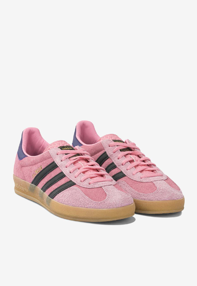 Adidas Originals Gazelle Indoor Sneakers  Pink IE7002BLIPNK/CBLACK/CPURP_38aaaf3a-4cef-4cfb-890a-fe6ff1cd50b2