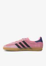 Adidas Originals Gazelle Indoor Sneakers  Pink IE7002BLIPNK/CBLACK/CPURP_38aaaf3a-4cef-4cfb-890a-fe6ff1cd50b2