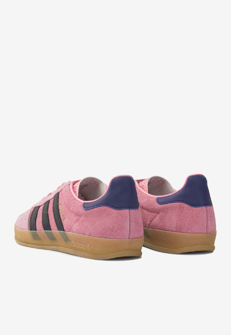 Adidas Originals Gazelle Indoor Sneakers  Pink IE7002BLIPNK/CBLACK/CPURP_38aaaf3a-4cef-4cfb-890a-fe6ff1cd50b2