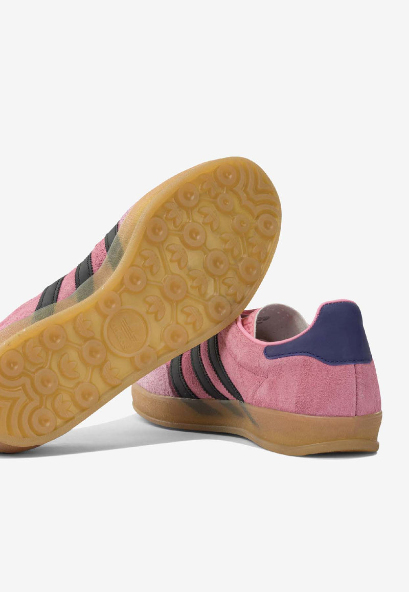 Adidas Originals Gazelle Indoor Sneakers  Pink IE7002BLIPNK/CBLACK/CPURP_38aaaf3a-4cef-4cfb-890a-fe6ff1cd50b2