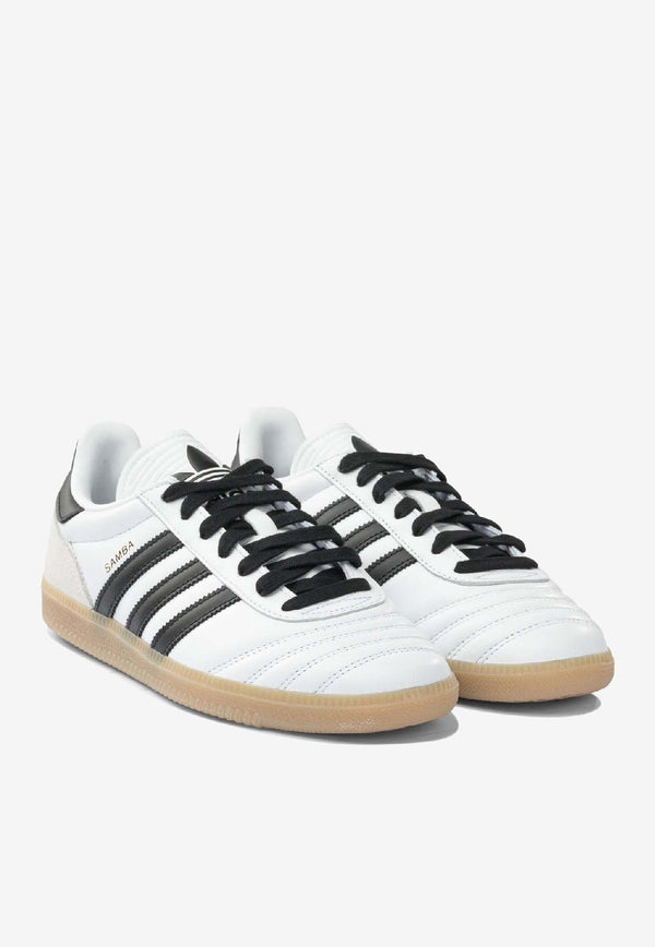 Adidas Originals Samba JP Leather Sneakers White JQ9055SUPCOL/LUCLEM/GUM4_8dda6fea-4a9c-452a-ad2a-3efcb23f23b5