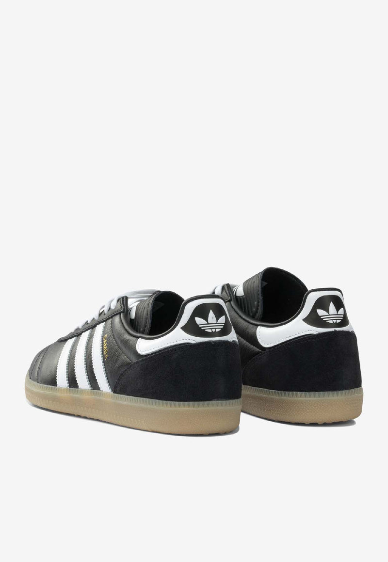 Adidas Originals Samba JP Leather Sneakers Black JQ9056SUPCOL/SUPCOL/GUM_4b924a15-63c3-4dba-a6b3-012e0d0ff278