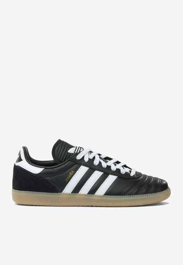 Adidas Originals Samba JP Leather Sneakers Black JQ9056SUPCOL/SUPCOL/GUM_4b924a15-63c3-4dba-a6b3-012e0d0ff278