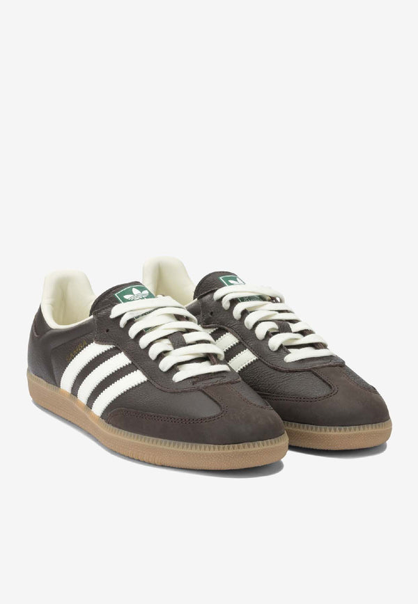 Adidas Originals Samba OG Low-Top Sneakers  Brown JR0891DBROWN/OWHITE/GUM4_3457e22a-ea2a-49f5-b179-badf56a962e9