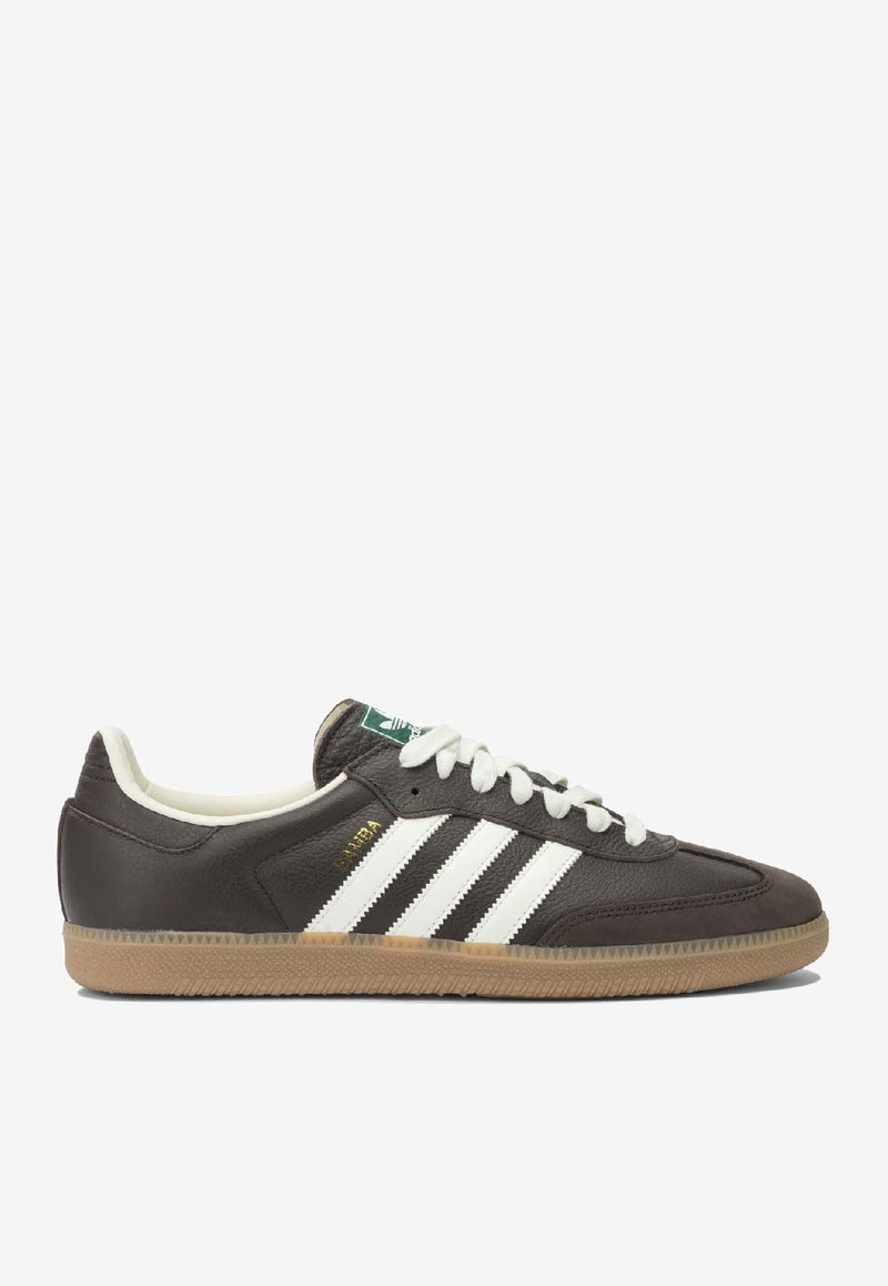 Adidas Originals Samba OG Low-Top Sneakers  Brown JR0891DBROWN/OWHITE/GUM4_3457e22a-ea2a-49f5-b179-badf56a962e9
