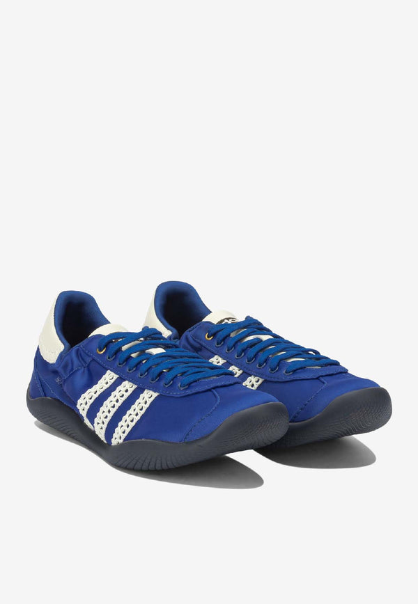 Adidas Originals X Wales Bonner Karintha Lo Satin Sneakers  Blue JR1774SUPCOL_f8385288-8521-4cd8-a60f-300d51435bfe