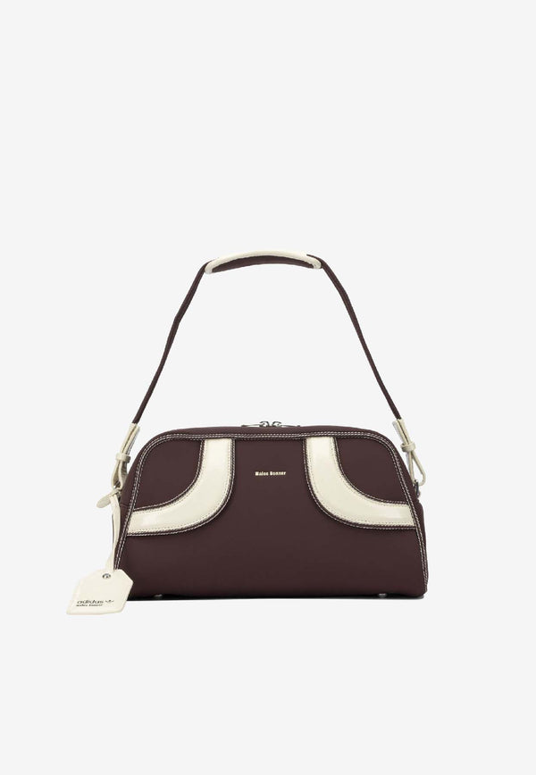 Adidas Originals X Wales Bonner Logo Print Bowling Bag Burgundy KB2325NGTRED_1185c32d-89f7-4b9f-b386-8c193dbe1564