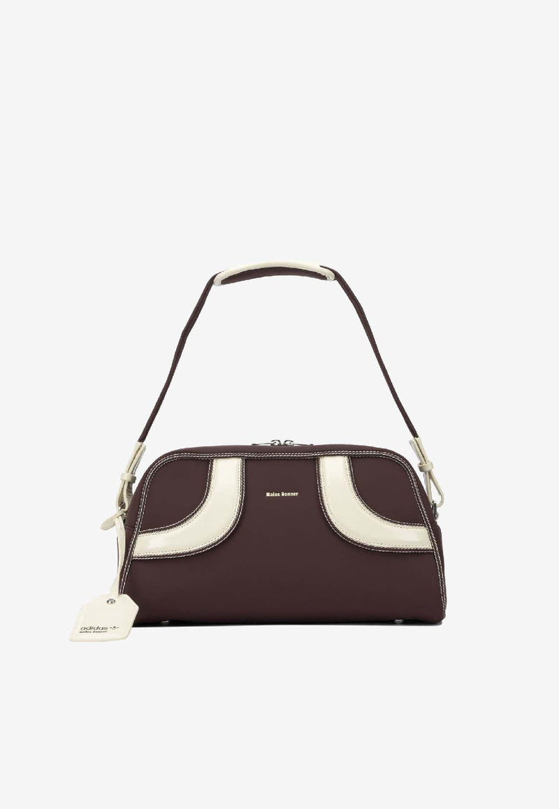 Adidas Originals X Wales Bonner Logo Print Bowling Bag Burgundy KB2325NGTRED_1185c32d-89f7-4b9f-b386-8c193dbe1564