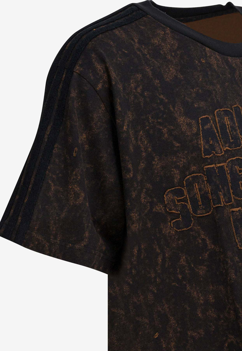 Adidas Originals X Song For The Mute Bleached Logo T-shirt Black KC2741BLACK/WILBRN_d7798970-d072-4aa0-af03-cddb9fff842a