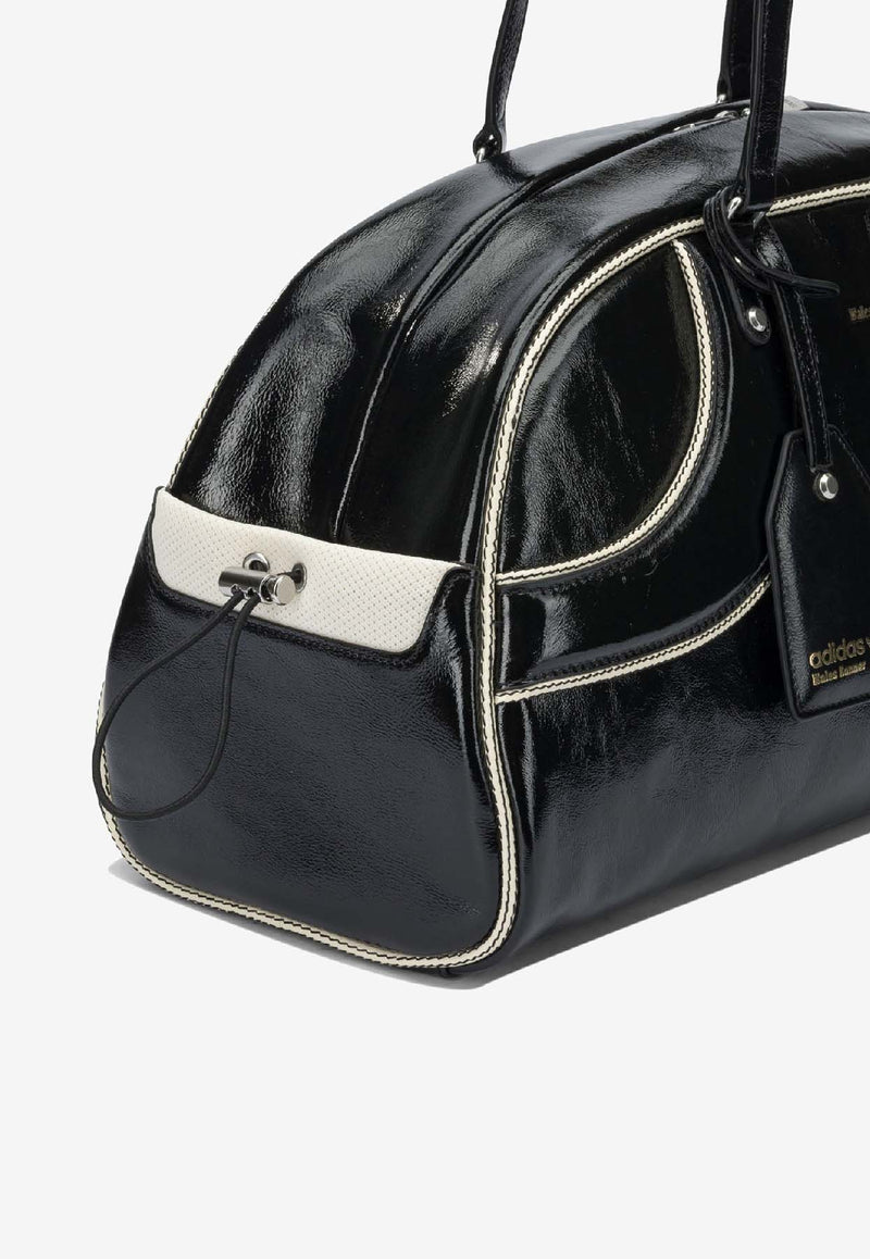 Adidas Originals X Wales Bonner Leather Shoulder Bag Black KE1058BLACK_4a0e1beb-e531-4e71-861c-da317b5cbba4