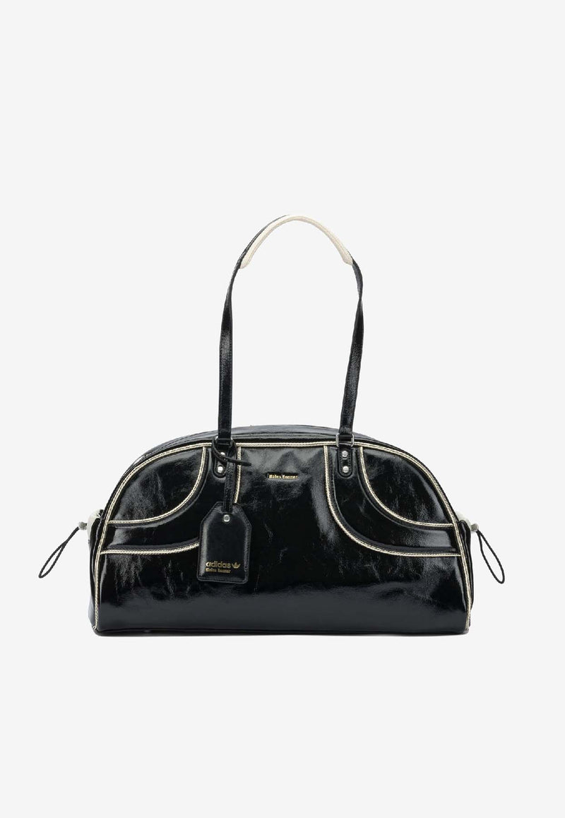 Adidas Originals X Wales Bonner Leather Shoulder Bag Black KE1058BLACK_4a0e1beb-e531-4e71-861c-da317b5cbba4