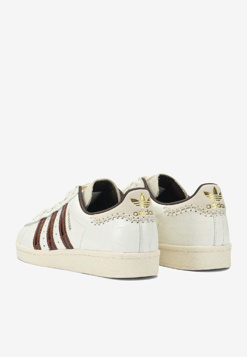 Adidas Originals X Wales Bonner Superstar Sneakers White KH8797WONWHI/FOXBR_26dd6b0b-35b2-4c3e-8854-87f5929fa137