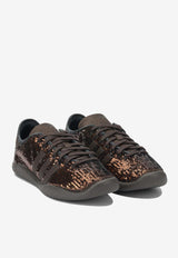 Adidas Originals X Wales Bonner Karintha Lo Sequined Sneakers  Brown KH8798SUPCOL_14a04fff-65c7-4dc1-890b-1a29cdf68a1b