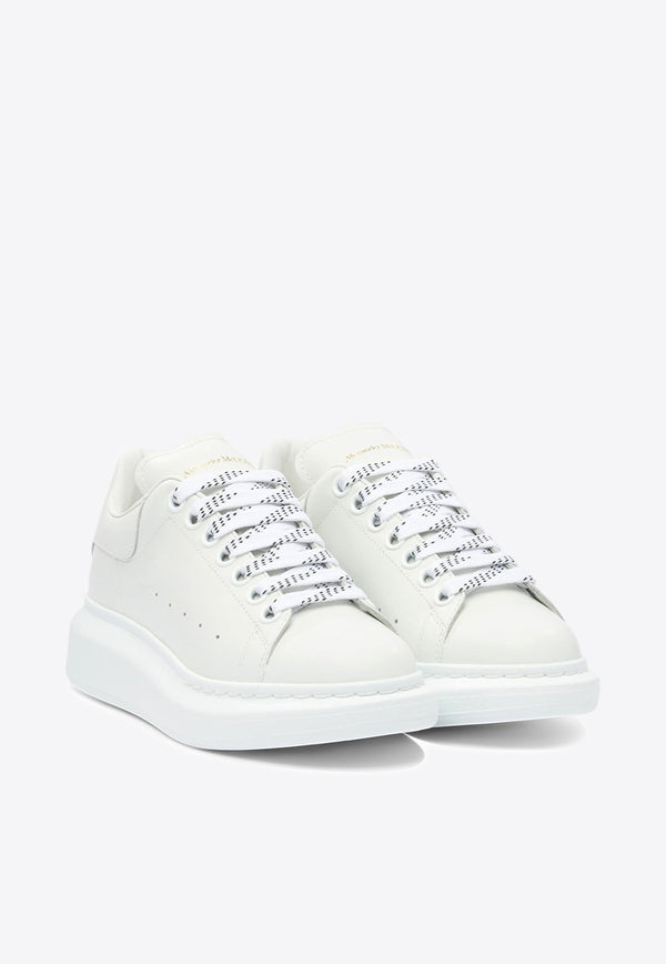 Alexander McQueen Oversized Low-Top Sneakers White 553770WIAIG9007_82240