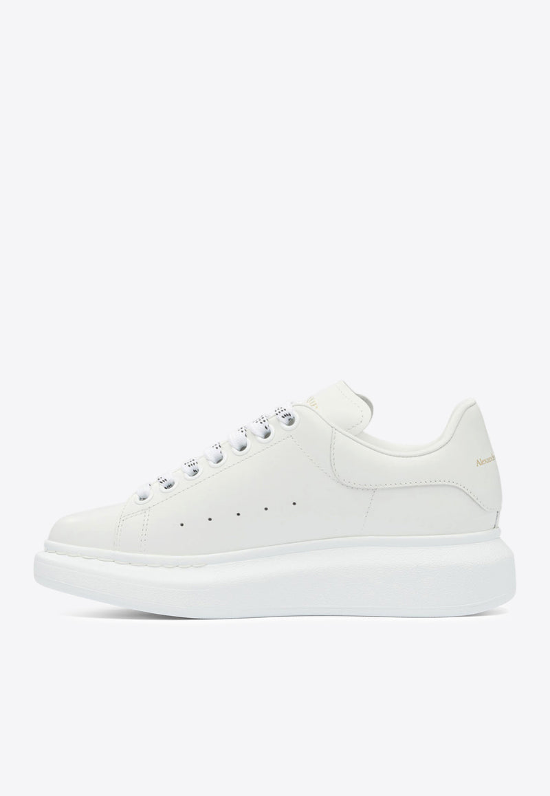 Alexander McQueen Oversized Low-Top Sneakers White 553770WIAIG9007_82240