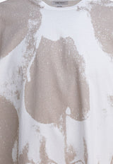 Alexander McQueen Skull Print T-shirt White 815067QTAC50979_82484