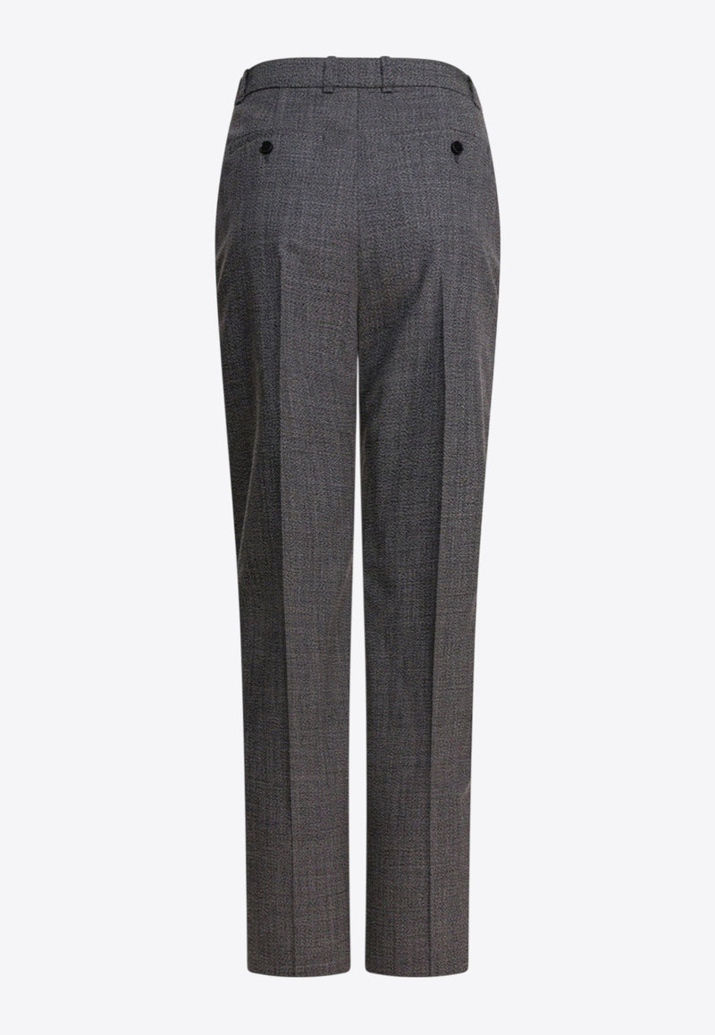 Alexander McQueen Straight-Leg Tailored Pants Gray 826951QJAFD1121_82396