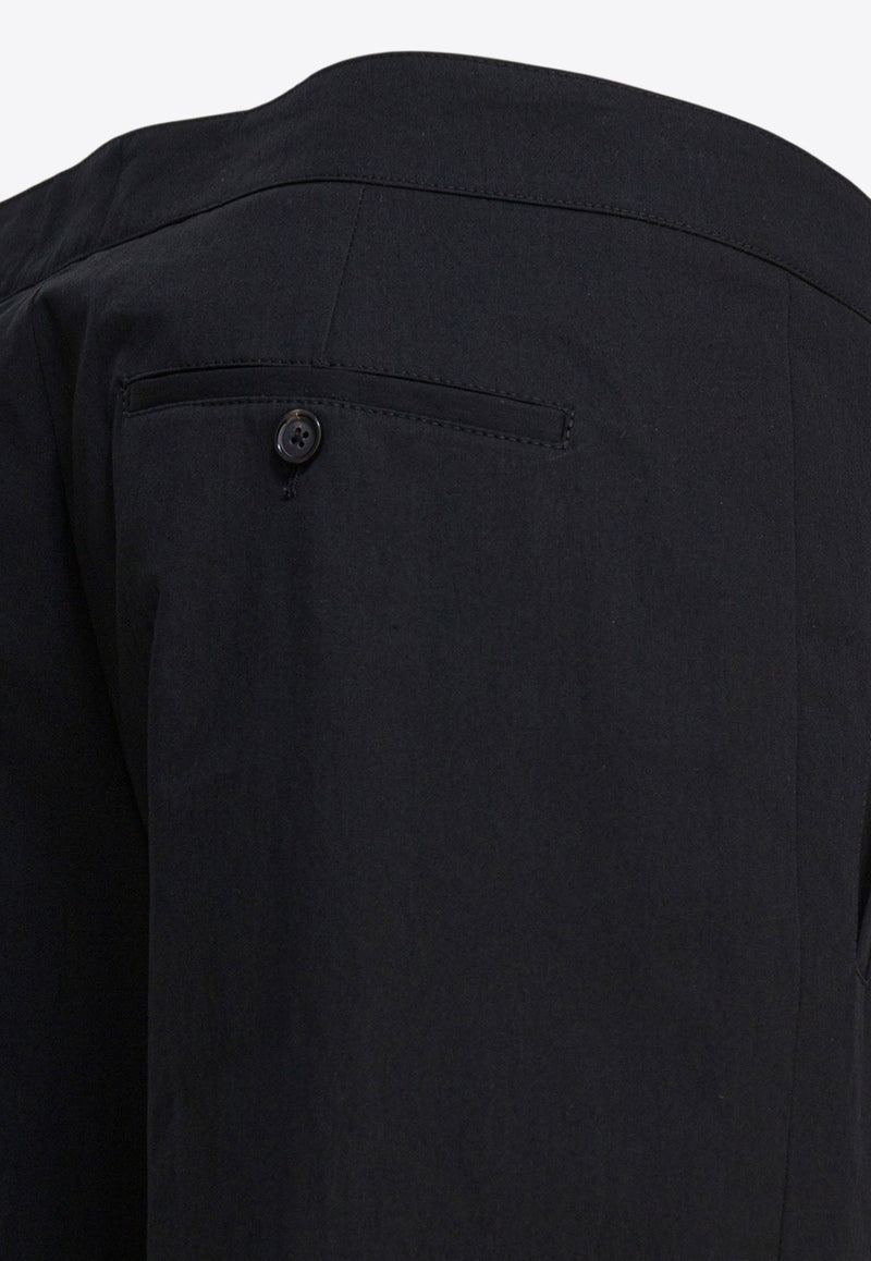 Alexander McQueen Hose Mit T-bar Straight-Leg Pants Black 838658QSAA91000_f52e3171-a5c0-416a-89f3-4b0f740cb336