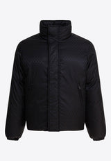Alexander McQueen Skull Jacquard Puffer Jacket Black 843522QRACA1000_c311d594-256e-41e2-b352-d2c50610d38f