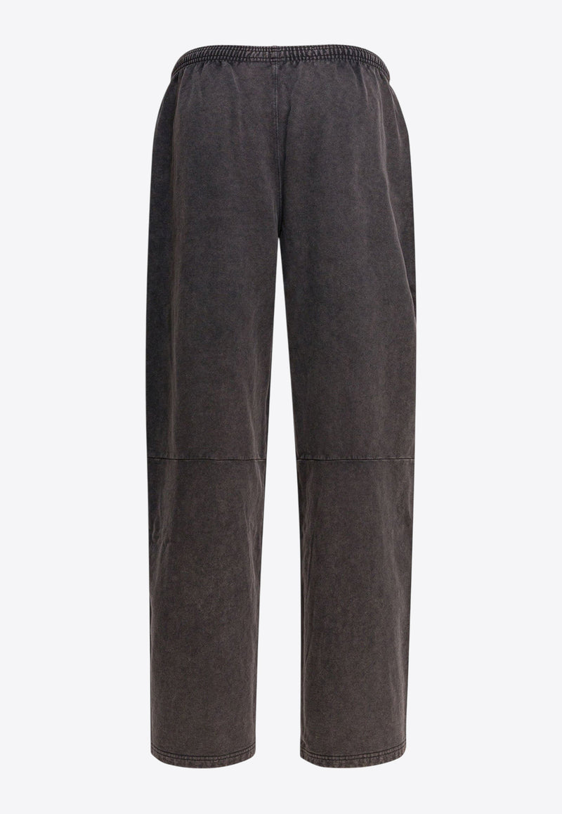 Alexander Wang Articulated-Leg Faded Track-Pants Black 1CC3254868011_eaded2a4-da13-47a2-83fc-7651382932ed