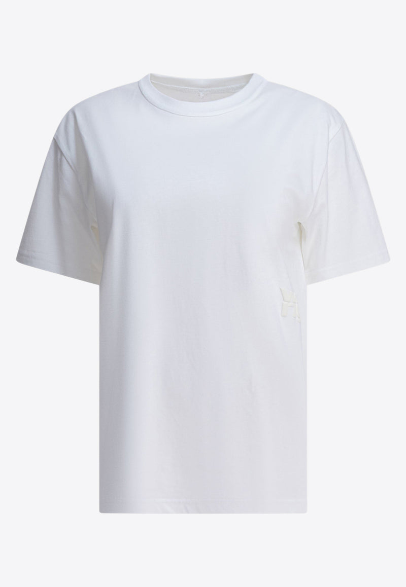 Alexander Wang Puff Logo Jersey T-shirt White 4CC3241520100_82007