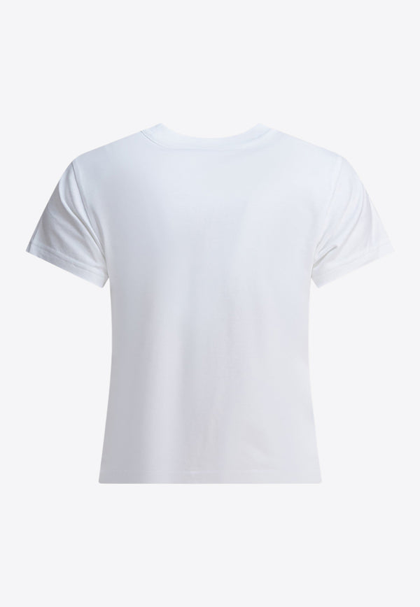 Alexander Wang Puff Logo T-shirt White 4CC3241521100_82040