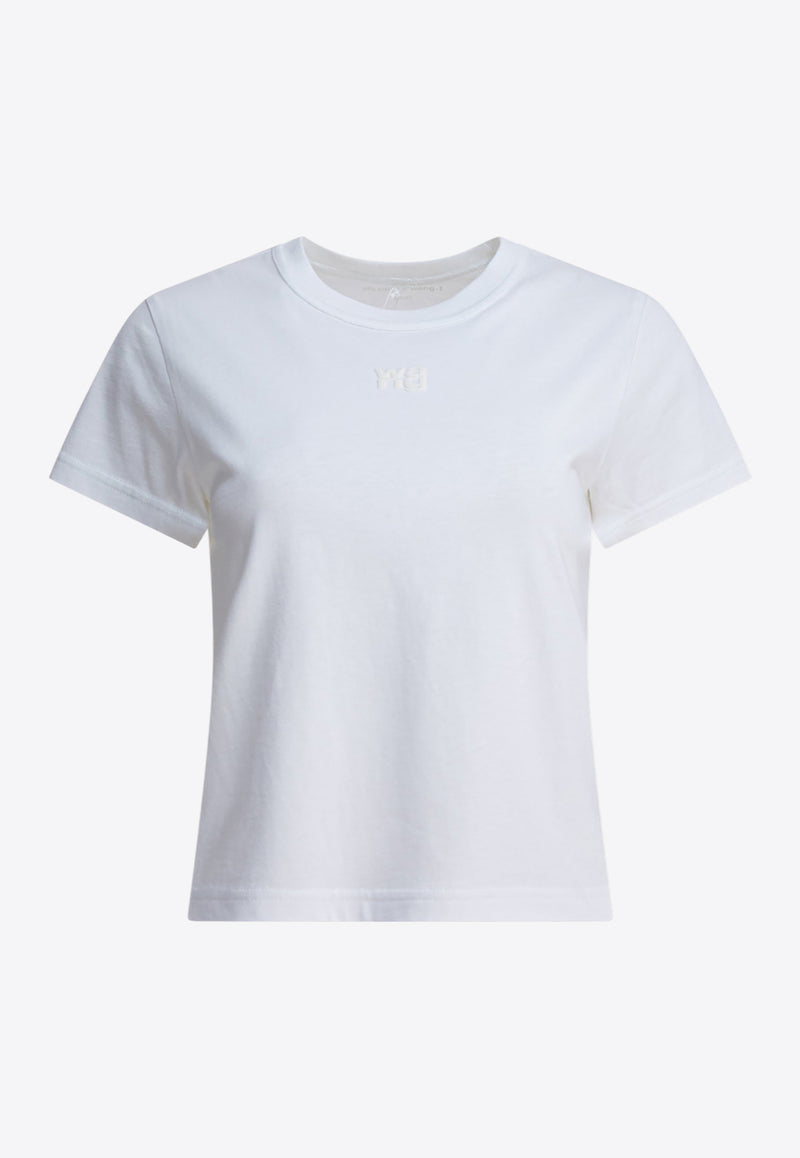 Alexander Wang Puff Logo T-shirt White 4CC3241521100_82040