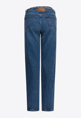 Alexander Wang Straight-Leg Washed Jeans Blue 4DC3254752473_cf3f0246-d367-4125-a15e-3c57fc26e520