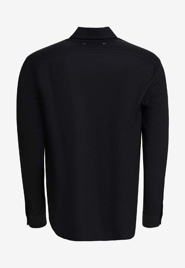Altum Logo-Embroidered Buttoned Shirt SHIRT01BLACK_661f20e7-eeb4-4458-a914-ed8017ab61de