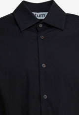 Altum Logo-Embroidered Buttoned Shirt SHIRT01BLACK_661f20e7-eeb4-4458-a914-ed8017ab61de