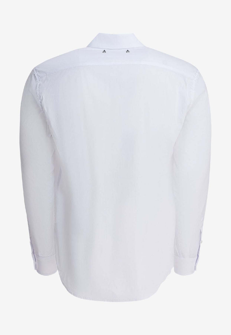 Altum Logo-Embroidered Buttoned Shirt SHIRT01WHITE_f620e157-a136-4f87-831a-922bca083ea7