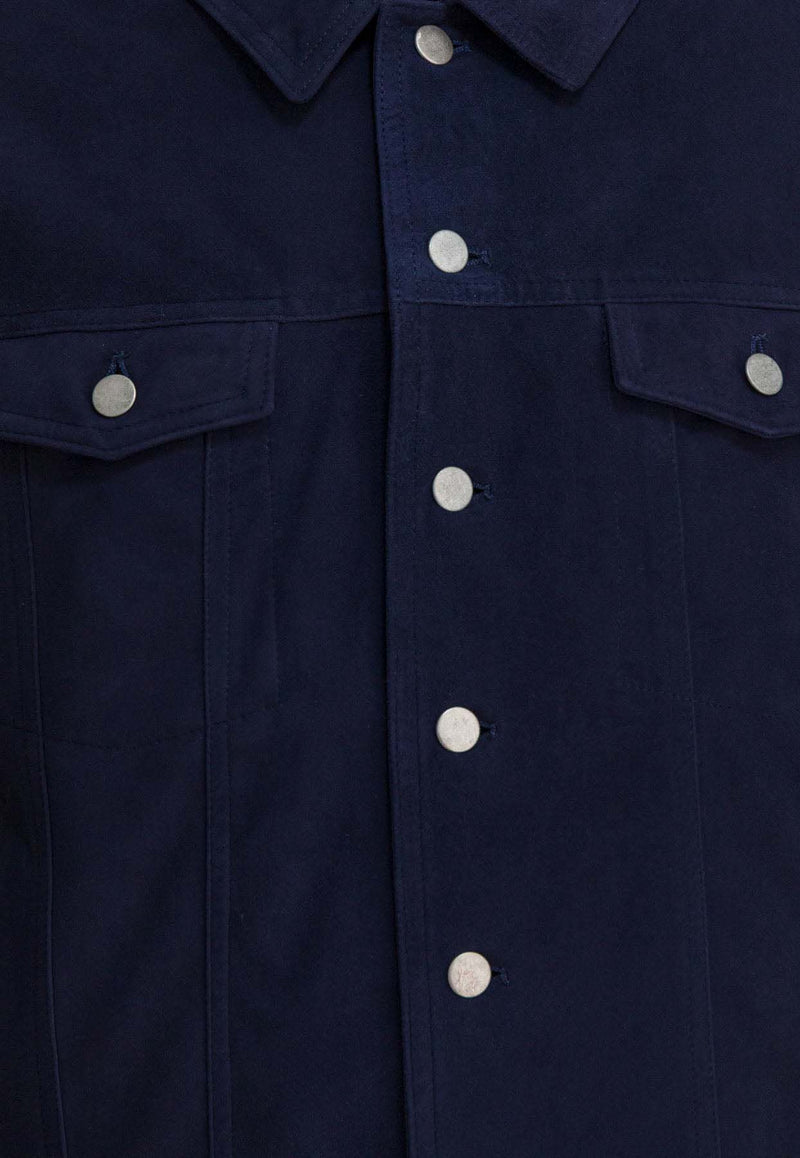 Altum Suede Buttoned Overshirt TRUCKER_SUEDE_BLUE_41fb8f27-2962-4abe-88fd-acd1b39b51ad