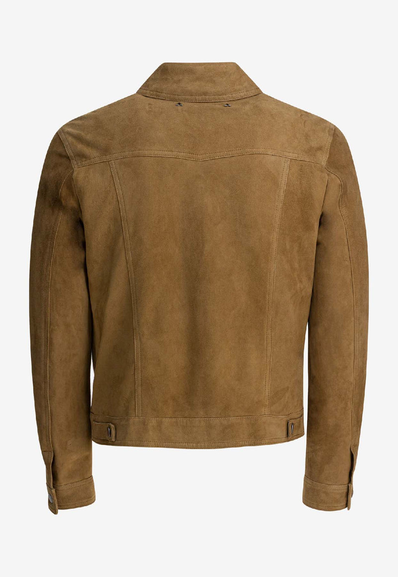 Altum Suede Buttoned Overshirt TRUCKER_SUEDE_GOLD_8781ed5d-e437-47de-86ce-c6a703396ba9