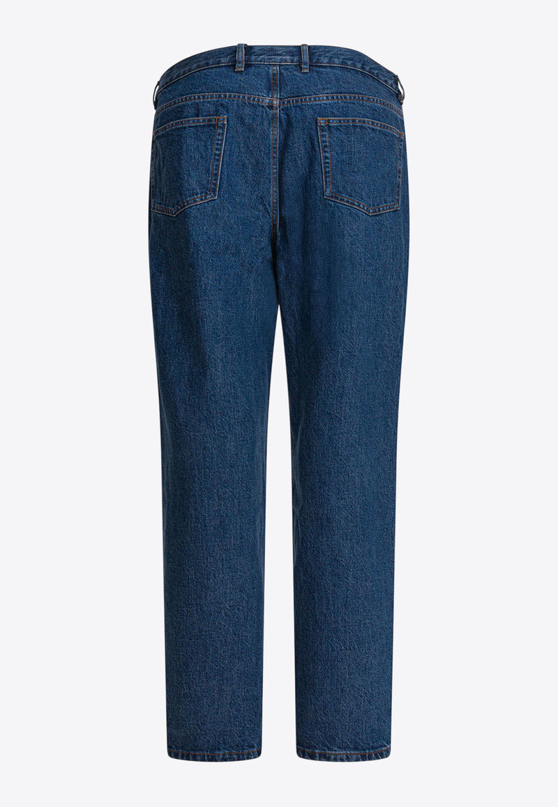 A.P.C. Aaron Straight-Leg Jeans  Blue COHJK-H09182IAL_82306