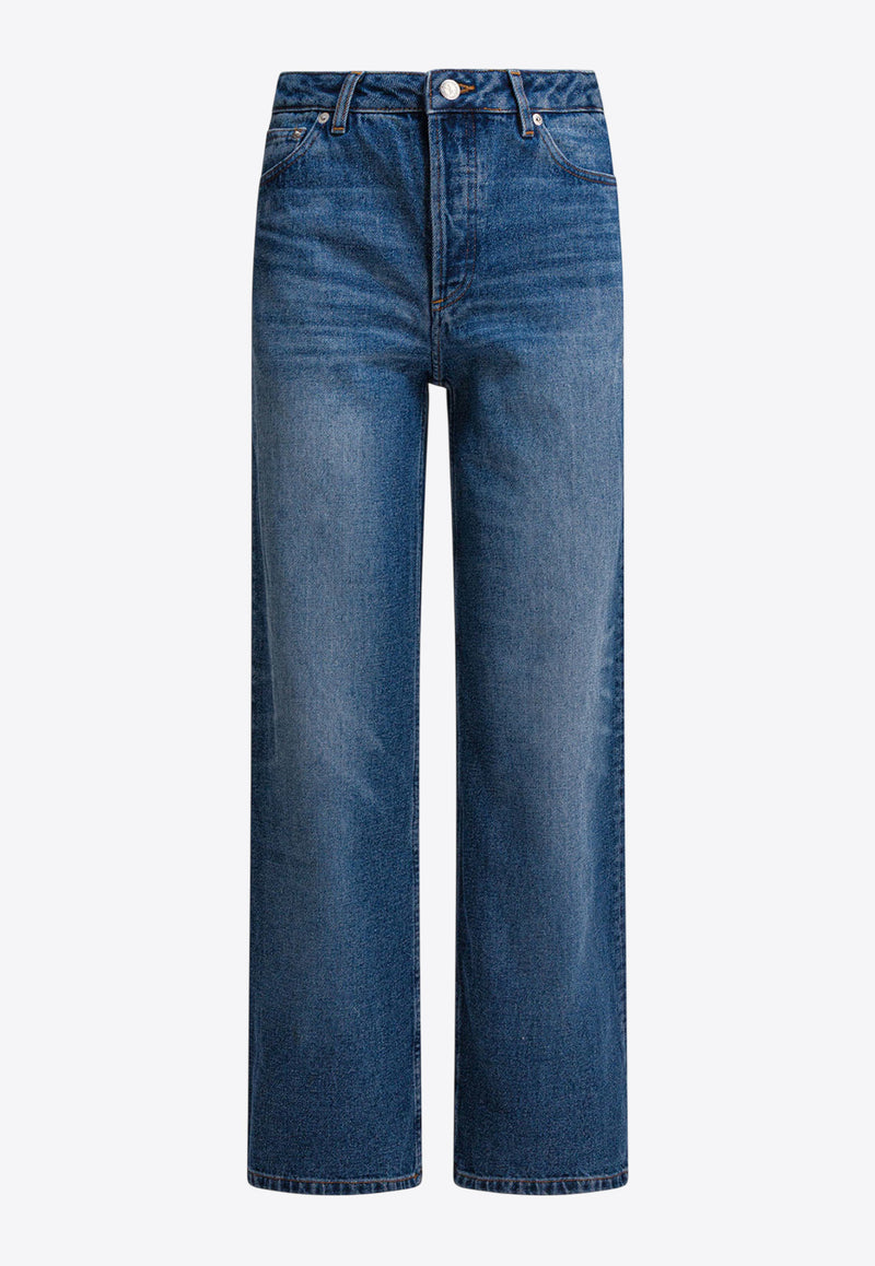 A.P.C. Elisabeth Straight-Leg Jeans Blue COHJL-F09181IAL_82360