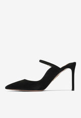 Aquazzura Mary Jane 80 Suede Mules Black BLZMIDM0SUE000_0a91d966-e46e-42e3-a22b-e6adbdec60d3