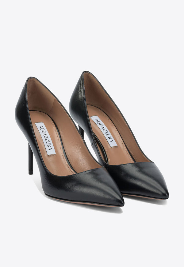 Aquazzura Purist 85 Patent Leather Pumps Black PURMIDP1NSI000_4c314cd4-45a5-444c-96bb-e58777d7524e