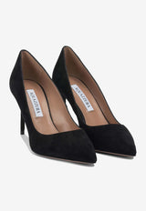 Aquazzura Purist 85 Suede Pumps Black PURMIDP1SUE000_200208d0-11fb-47c8-843b-0670d449b322