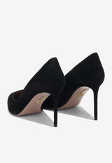 Aquazzura Purist 85 Suede Pumps Black PURMIDP1SUE000_200208d0-11fb-47c8-843b-0670d449b322