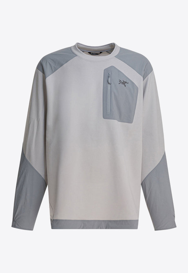 Arc'teryx Konseal Crewneck Sweatshirt Gray X000008454KONSEALSOLITUDE/DK SO_7c3890f8-6603-4867-8100-019283e0b95b