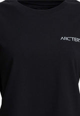 Arc'teryx Kragg Long-Sleeved Crewneck T-shirt X000008469KRAGG CTTNBLACK/WHITE_d058bbf3-cc58-4737-9f01-60f347b46ce0