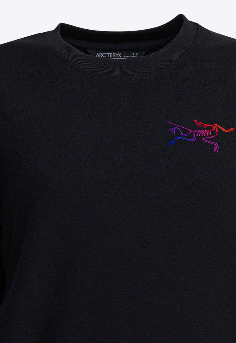 Arc'teryx Aestas Crewneck Sweatshirt Black X000009053AESTASBLACK/MULTI_0459f5ac-0e65-41fd-b160-037405944315