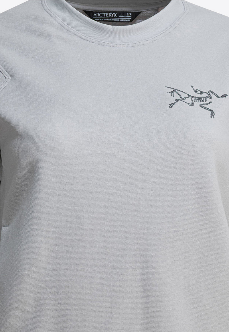 Arc'teryx Aestas Crewneck Sweatshirt Gray X000009053AESTASSOLITUDE_44de0551-4c25-4619-befe-bb4222547702