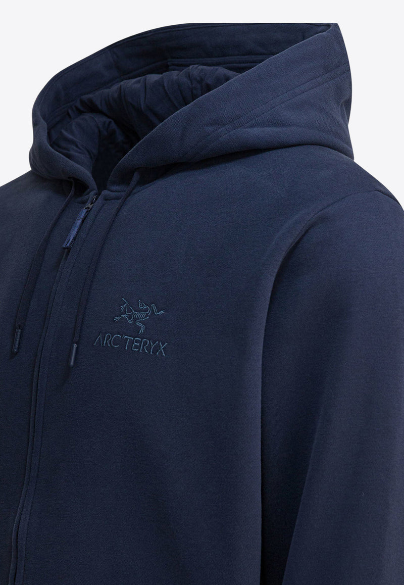 Arc'teryx Emblem Full Zip-Up Hooded Sweatshirt Blue X000009929EMBLEM FZBLACK/SAPHIRE_eae40a82-3611-4ed4-877a-9534d9a2d040